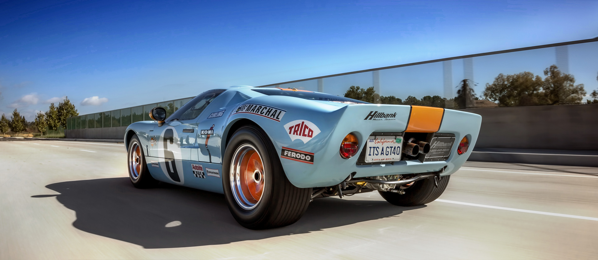 Genuine GT40 car for sale, produced by Superformance